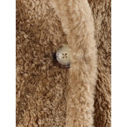 Catedy synthetic fur coat
