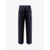 Interlock trousers with embossed logo