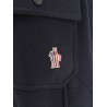 Interlock trousers with embossed logo