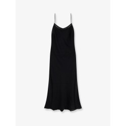 Long silk dress