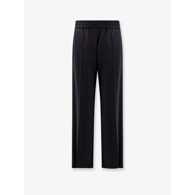 Virgin wool blend trousers