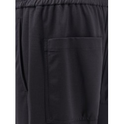 Virgin wool blend trousers