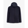Double-breasted wool coat