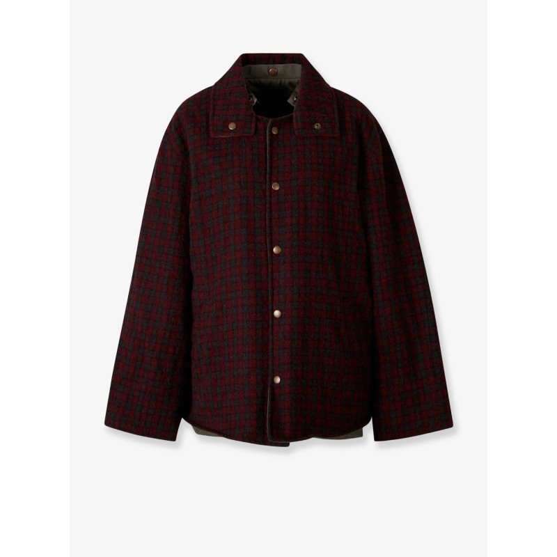 Reversible nylon jacket