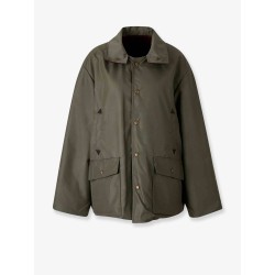 Reversible nylon jacket