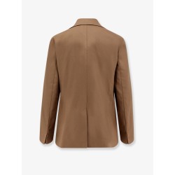 Lena double-breasted virgin wool blazer