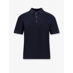 Wool polo shirt