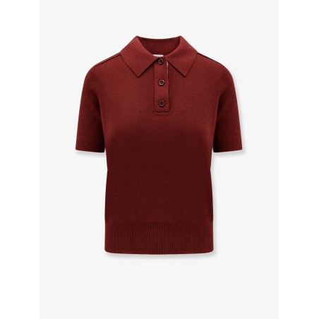 Wool polo shirt