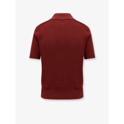 Wool polo shirt