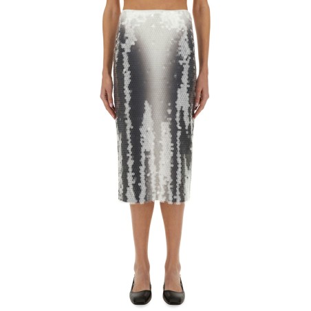 "TOANO" SEQUINED SKIRT