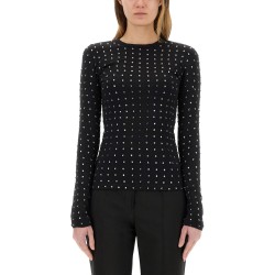 "NEGUS" TOP WITH CRYSTALS