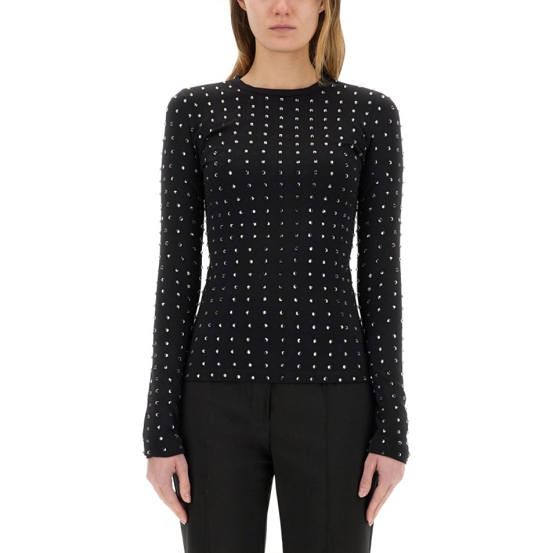 "NEGUS" TOP WITH CRYSTALS