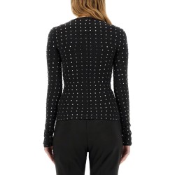 "NEGUS" TOP WITH CRYSTALS