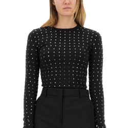 "NEGUS" TOP WITH CRYSTALS