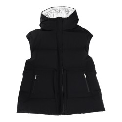 "CRINKLE METALLIC" VEST