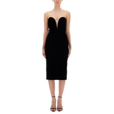 VELVET COCKTAIL DRESS