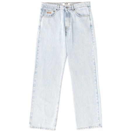 JEANS WITH EMBROIDERED LOGO