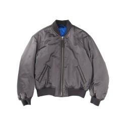SILK BOMBER JACKET