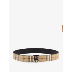 Reversible leather belt