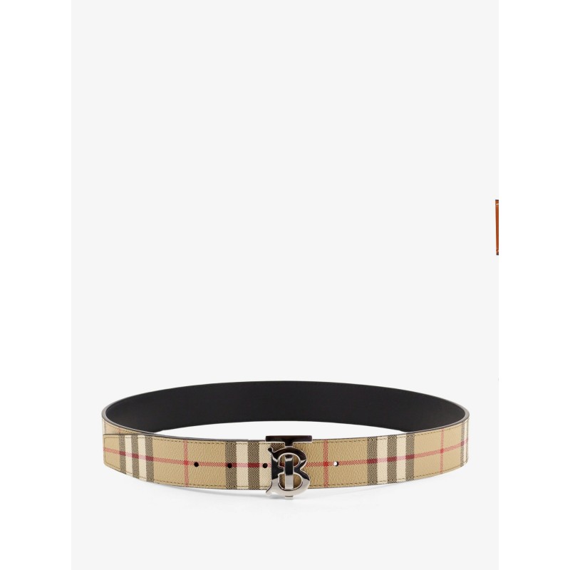 Reversible leather belt