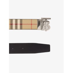 Reversible leather belt