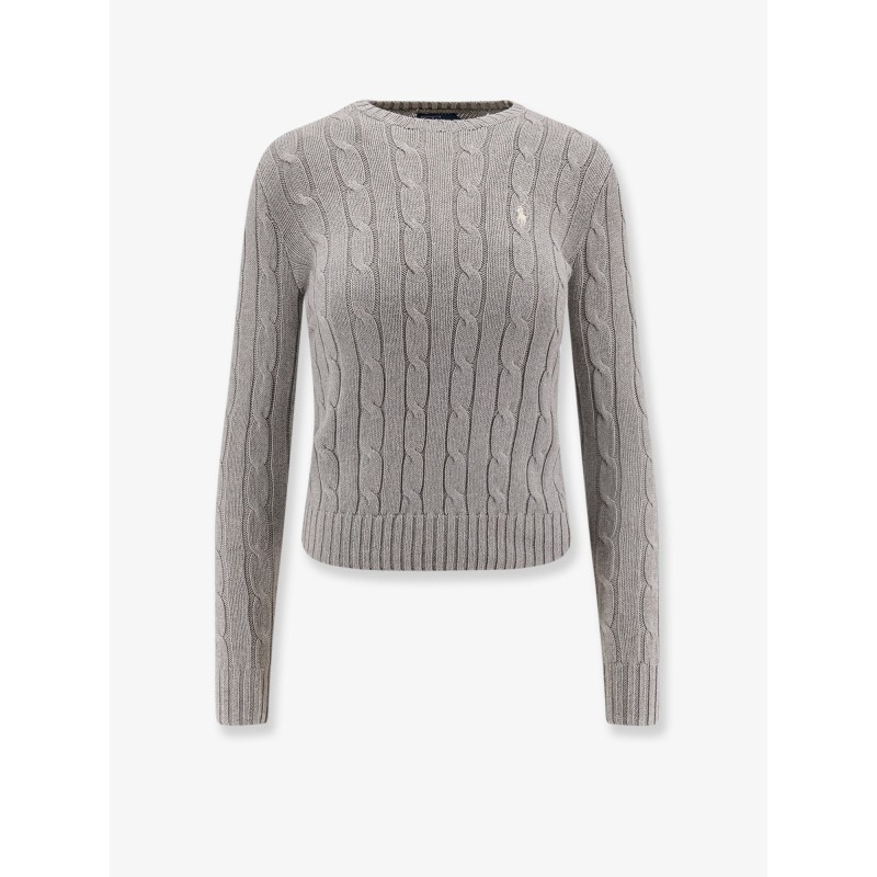 Cotton cable knit sweater