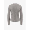 Cotton cable knit sweater