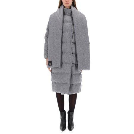 REVERSIBLE COAT WITH SCARF