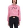 CROPPED SWEATSHIRT WITH LOGO