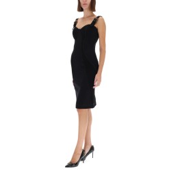 "BAROQUE" BUCKLED DRESS