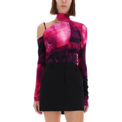 ONE-SHOULDER BODY TOP