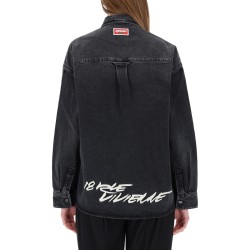 "WORKWEAR" SHIRT WITH KENZO X FUTURA 2000 EMBROIDERY