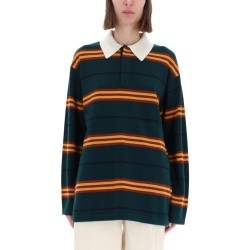 "STRIPED RUGBY" POLO SHIRT