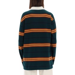 "STRIPED RUGBY" POLO SHIRT