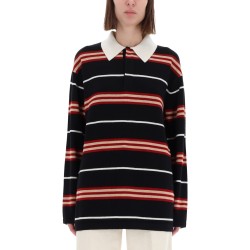 "STRIPED RUGBY" POLO SHIRT
