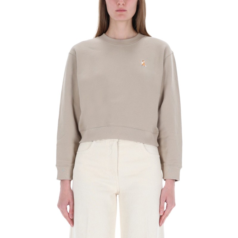 CROPPED "FOX" SWEATSHIRT