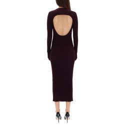 DRESS WITH BACK SLIT
