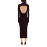 DRESS WITH BACK SLIT