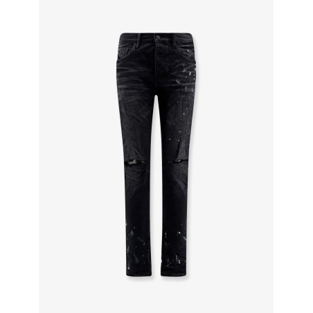 Slim Fit black denim jeans
