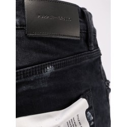 Slim Fit black denim jeans