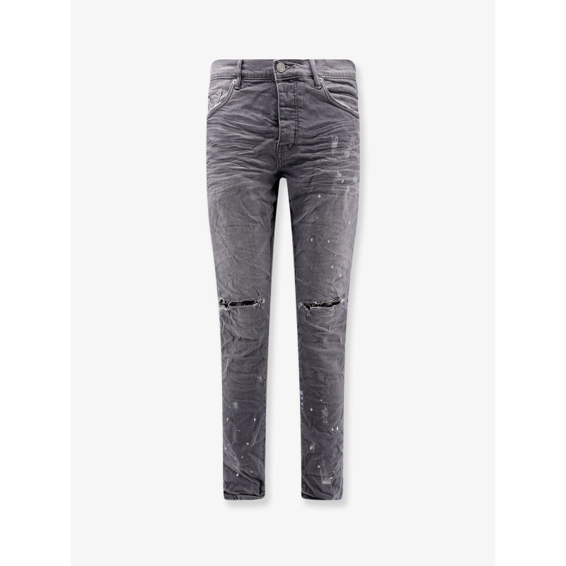Slim Fit grey denim jeans