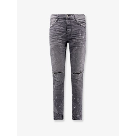 Slim Fit grey denim jeans