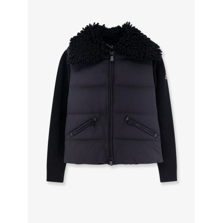 Down Jacket with wool inserts