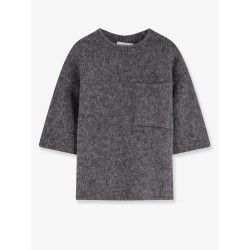 Stretch alpaca sweater