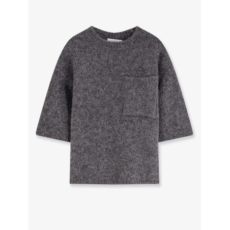 Stretch alpaca sweater