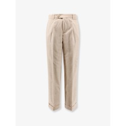 Peet Pleat corduroy trousers