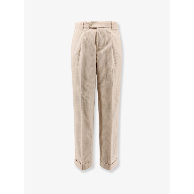 Peet Pleat corduroy trousers