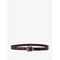 Leather pull-up belt