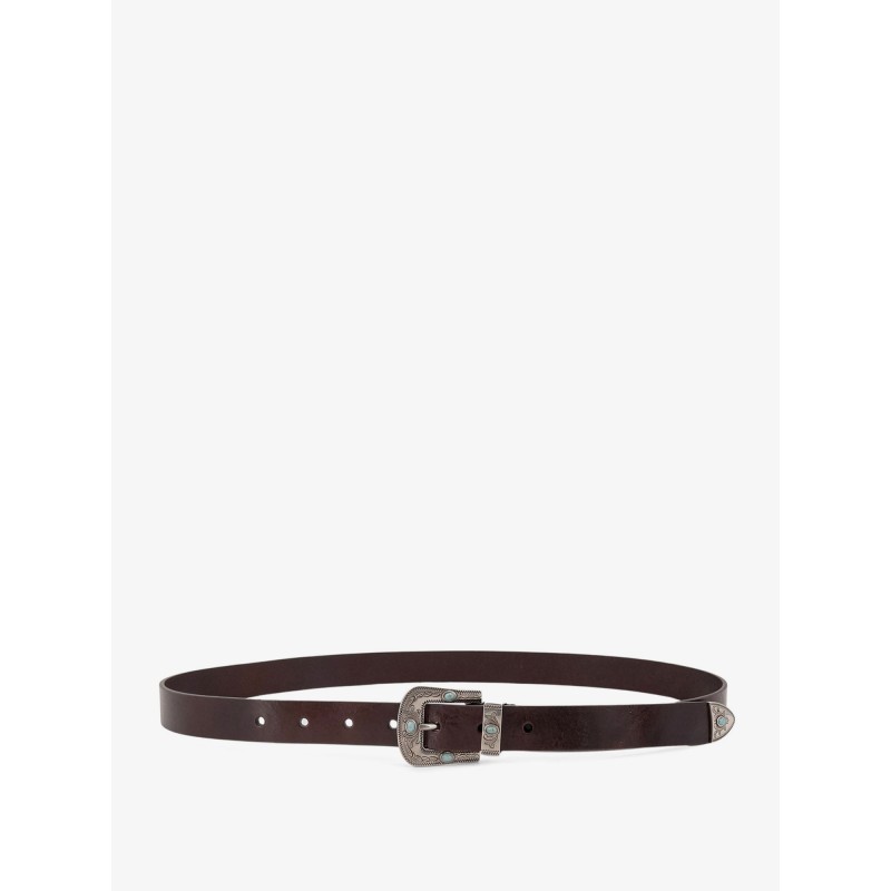 Leather pull-up belt