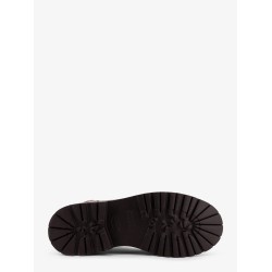 Mountain Boot leather ankle boots with wool and cashmere insert